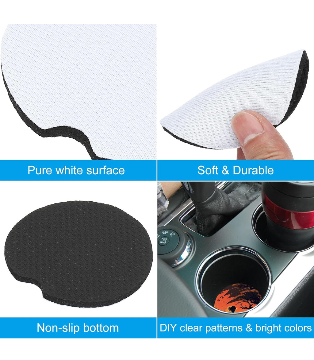 Car coasters - I love Jesus